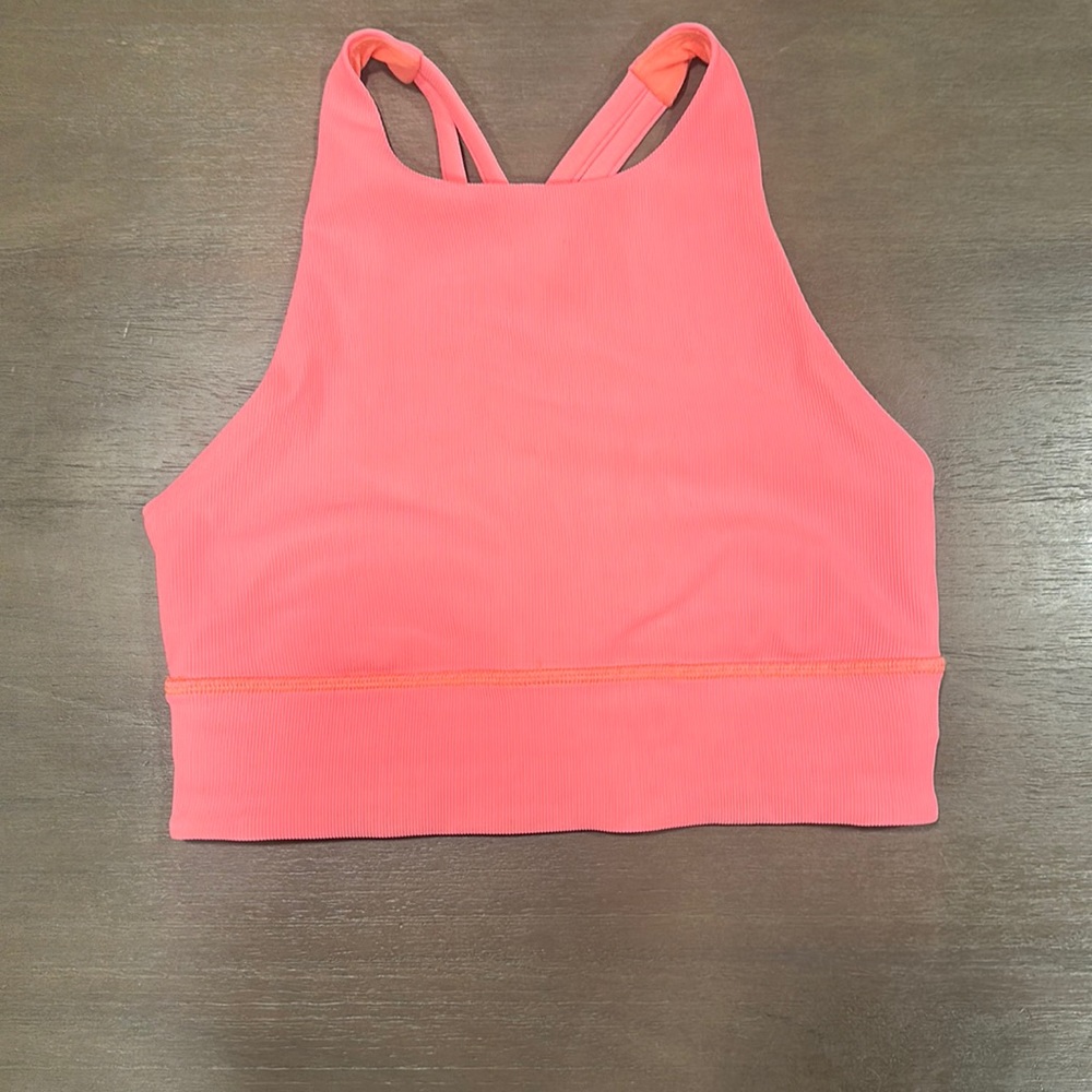Lululemon Bright Peach Tank Size 4